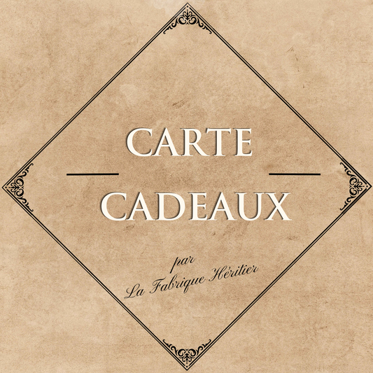 Carte cadeaux de La fabriqueHERITIER